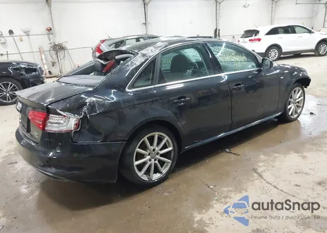 2014 Audi A4 2.0T Premium z USA, uszkodzony, nr VIN WAUFFAFL4EN032800